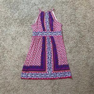 Maggy London Purple Red Summer Dress